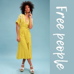 Free People Love to Love Midi Dress Adult XS-S